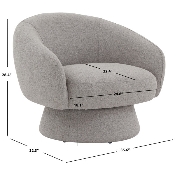 Wyatt swivel barrel online chair